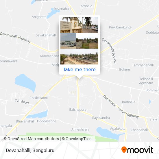 Devanahalli map