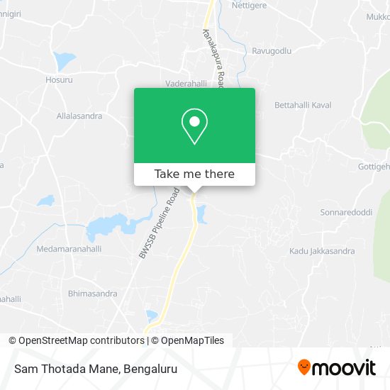 Sam Thotada Mane map