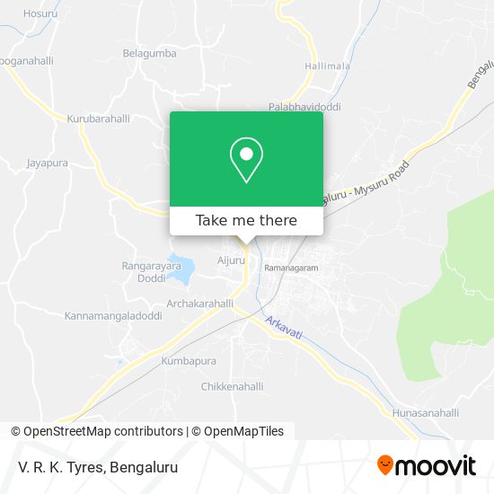 V. R. K. Tyres map