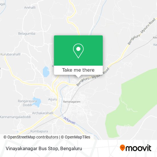 Vinayakanagar Bus Stop map