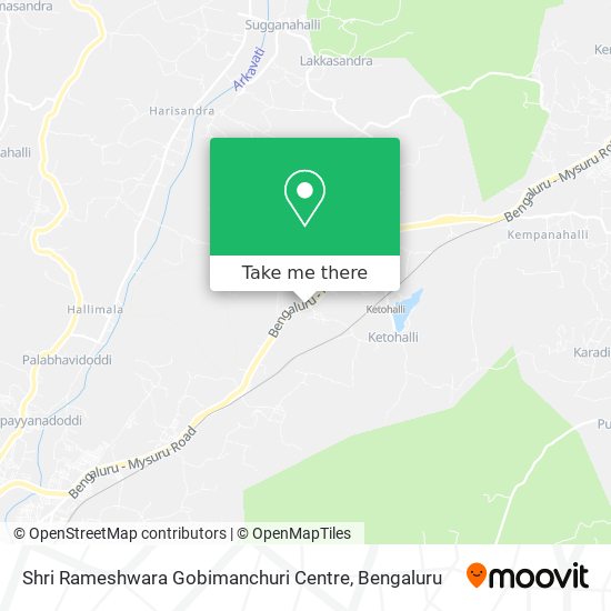 Shri Rameshwara Gobimanchuri Centre map