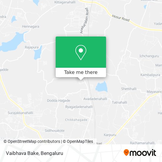 Vaibhava Bake map
