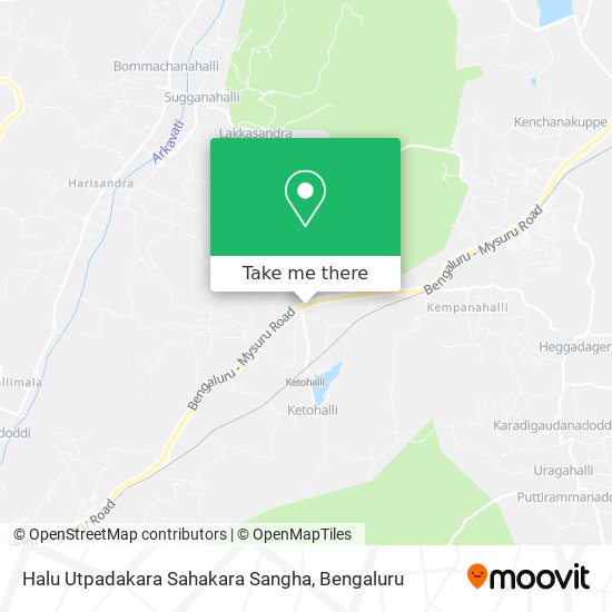 Halu Utpadakara Sahakara Sangha map