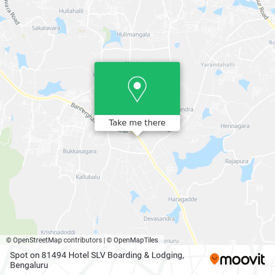Spot on 81494 Hotel SLV Boarding & Lodging map