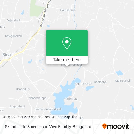 Skanda Life Sciences-in Vivo Facility map