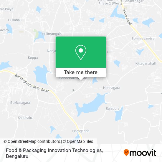 Food & Packaging Innovation Technologies map