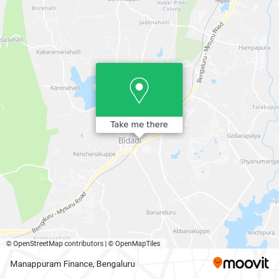 Manappuram Finance map