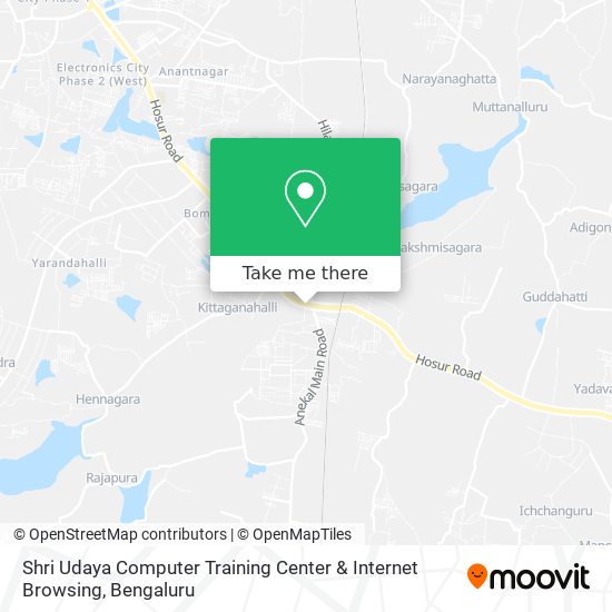 Shri Udaya Computer Training Center & Internet Browsing map