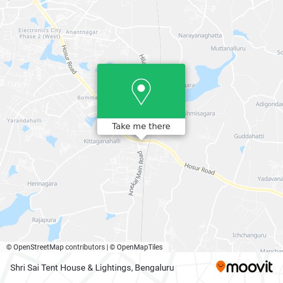 Shri Sai Tent House & Lightings map