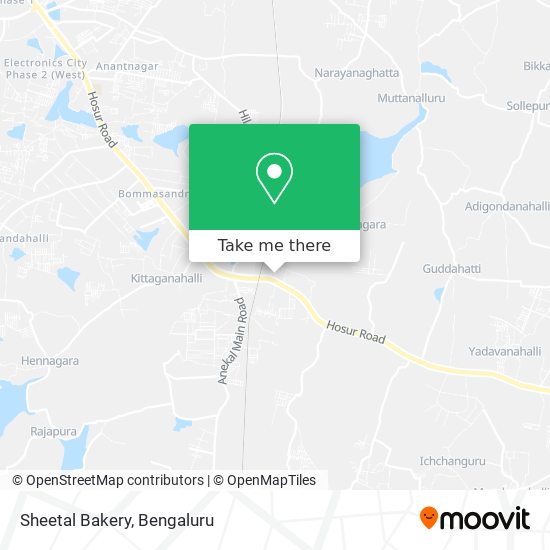 Sheetal Bakery map