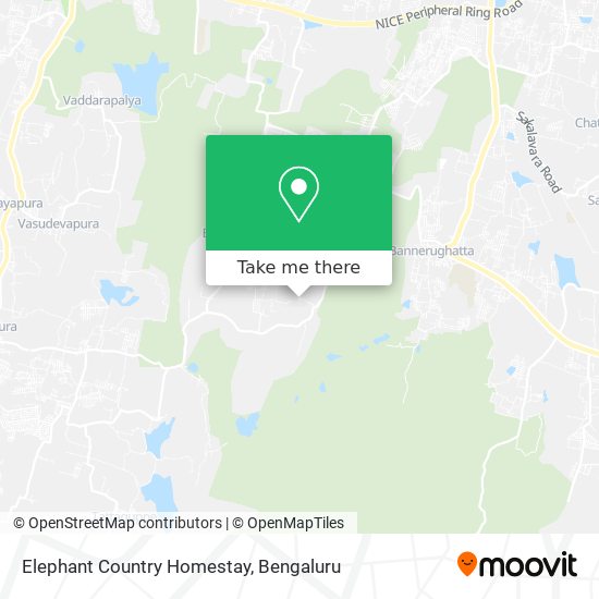 Elephant Country Homestay map