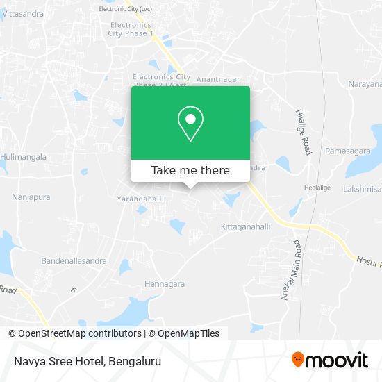 Navya Sree Hotel map