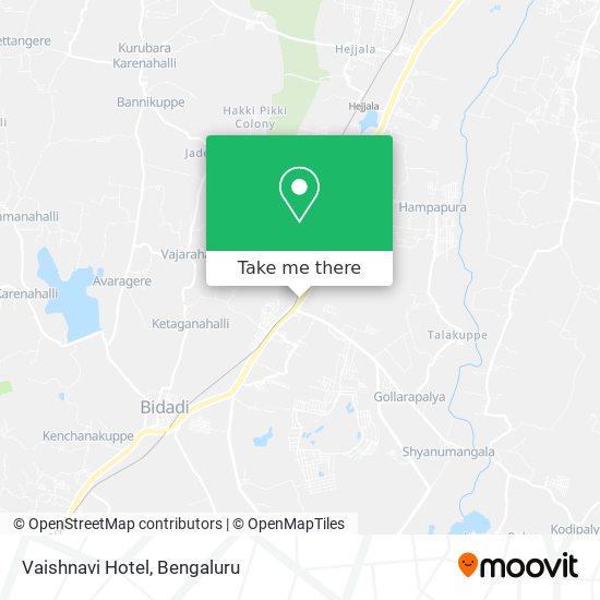 Vaishnavi Hotel map