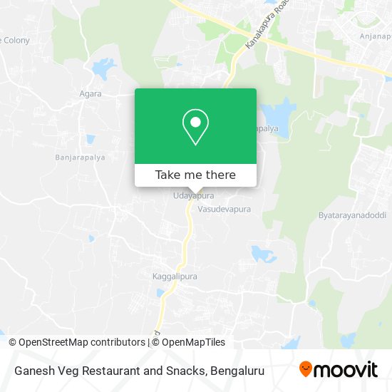 Ganesh Veg Restaurant and Snacks map