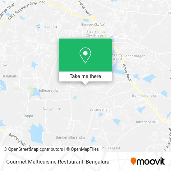 Gourmet Multicuisine Restaurant map