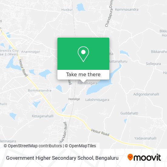 Government Higher Secondary School map