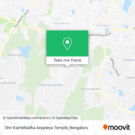 Shri Kambhadha Anjaneya Temple map