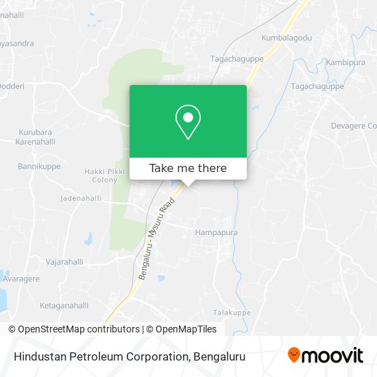 Hindustan Petroleum Corporation map