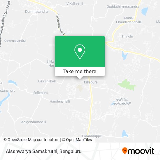 Aisshwarya Samskruthi map