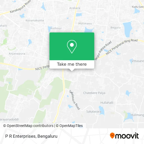 P R Enterprises map
