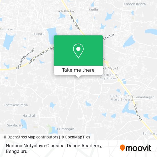 Nadana Nrityalaya-Classical Dance Academy map