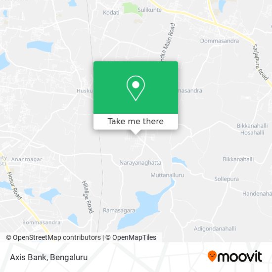 Axis Bank map