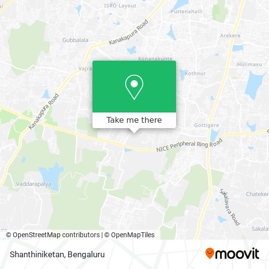 Shanthiniketan map