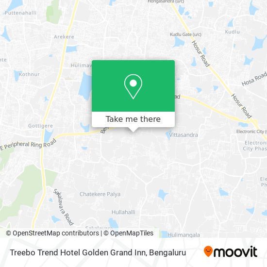 Treebo Trend Hotel Golden Grand Inn map