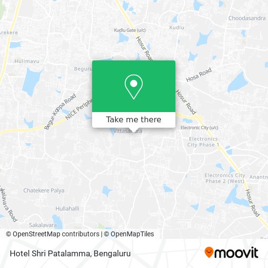 Hotel Shri Patalamma map