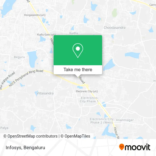 Infosys map