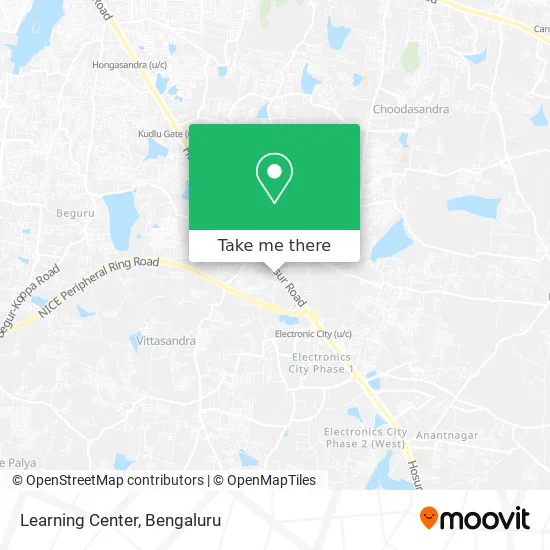Learning Center map