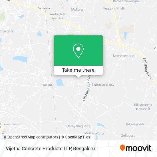 Vijetha Concrete Products LLP map