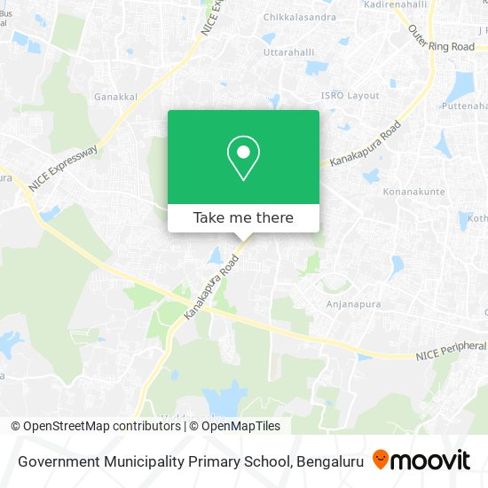 Government Municipality Primary School map