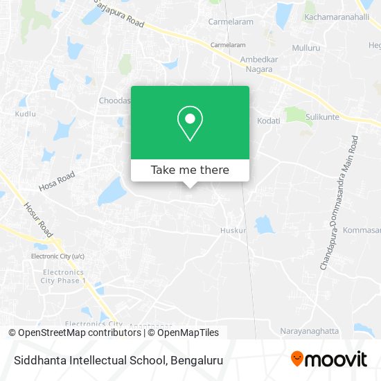 Siddhanta Intellectual School map