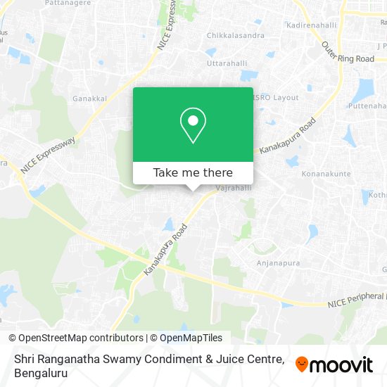 Shri Ranganatha Swamy Condiment & Juice Centre map