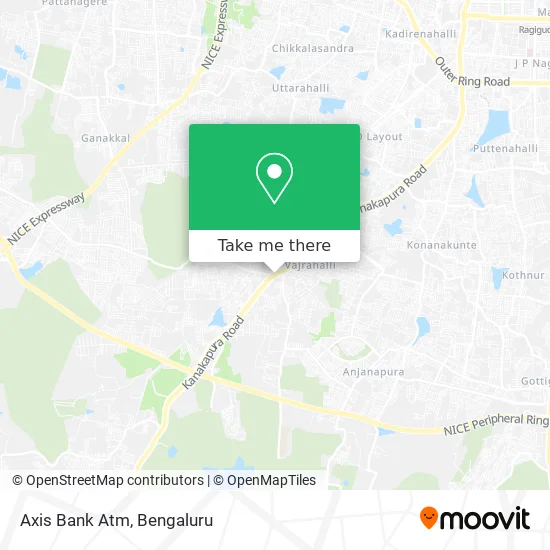 Axis Bank Atm map