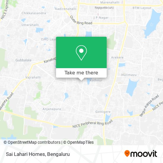 Sai Lahari Homes map