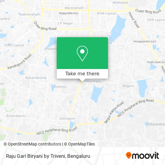 Raju Gari Biryani by Triveni map