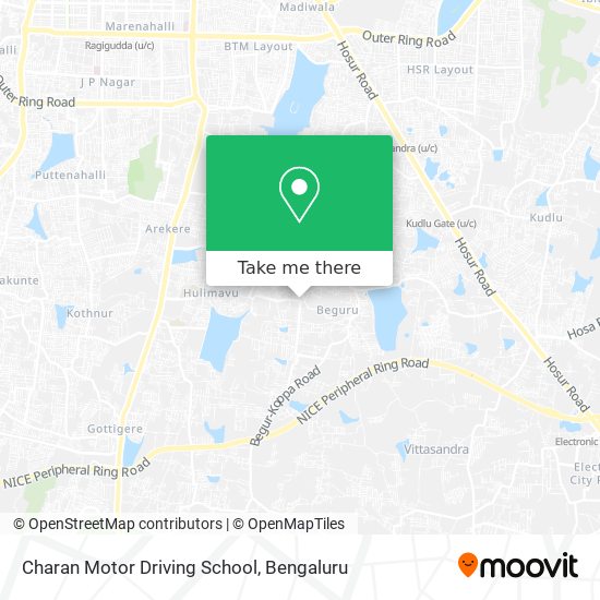 Charan Motor Driving School map