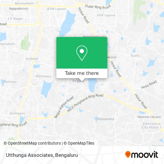 Utthunga Associates map