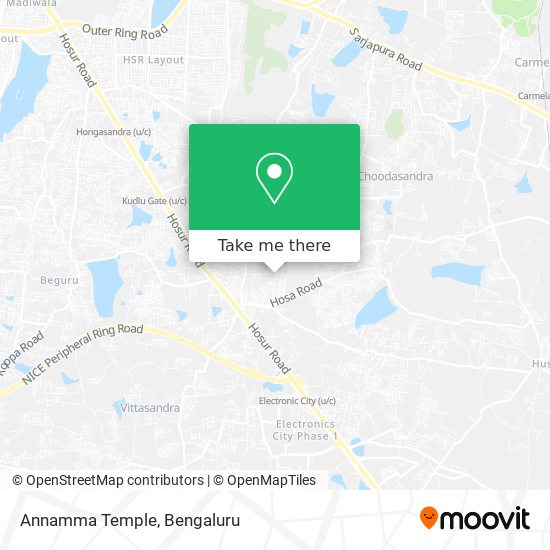 Annamma Temple map