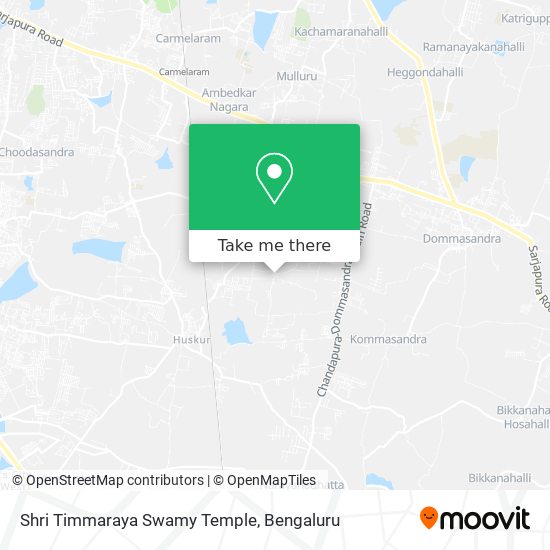 Shri Timmaraya Swamy Temple map