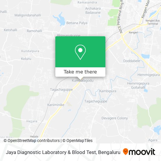 Jaya Diagnostic Laboratory & Blood Test map