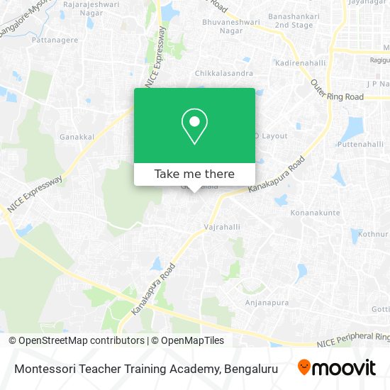 Montessori Teacher Training Academy map