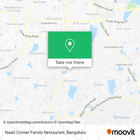 Naati Corner Family Restaurant map