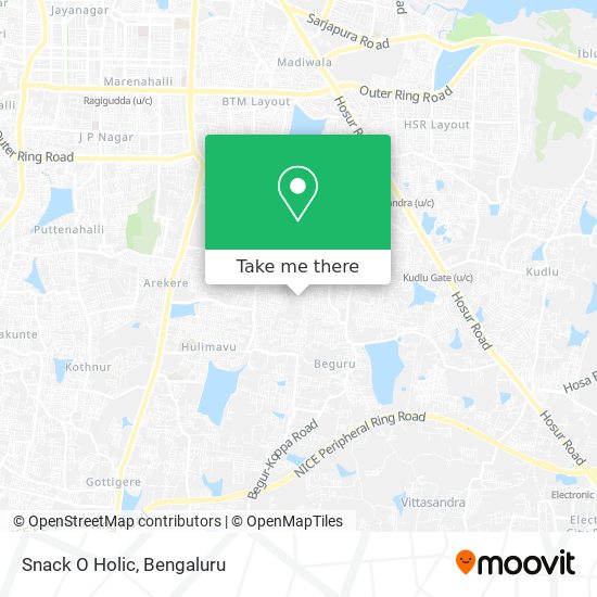 Snack O Holic map