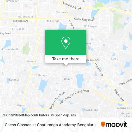 Chess Classes at Chaturanga Academy map