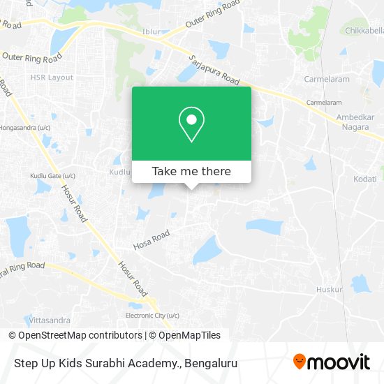 Step Up Kids Surabhi Academy. map