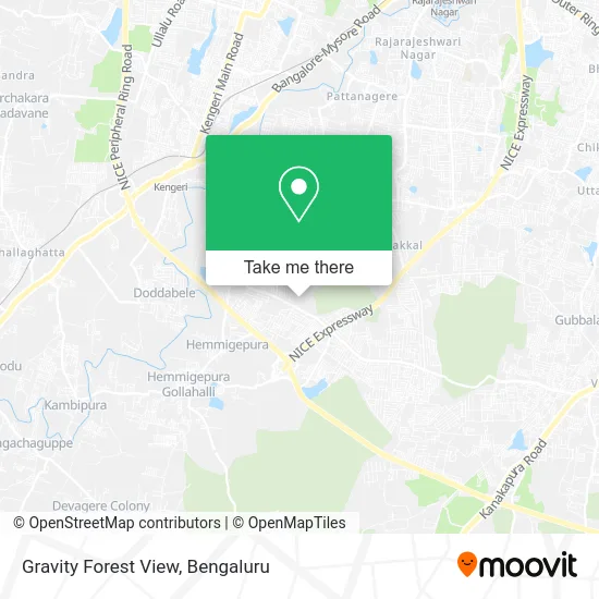 Gravity Forest View map