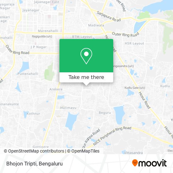 Bhojon Tripti map